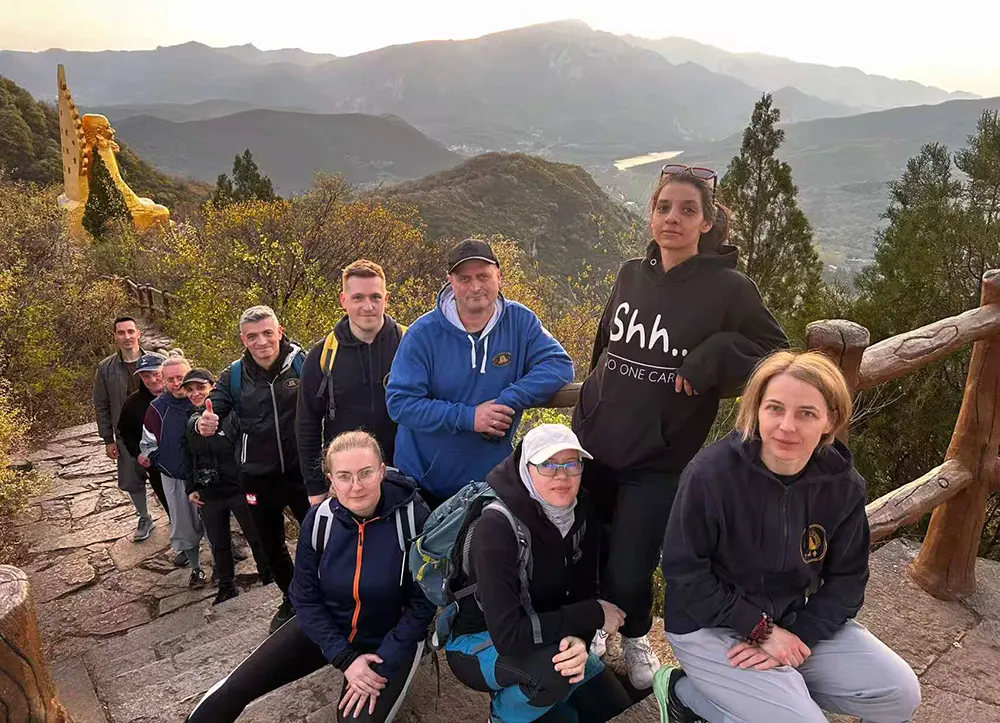 Polish team's seven day experience in Shaolin Zhongwu